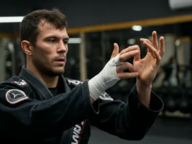 BJJ-utøver gjør finger- og håndleddsrehab — daglig protokoll