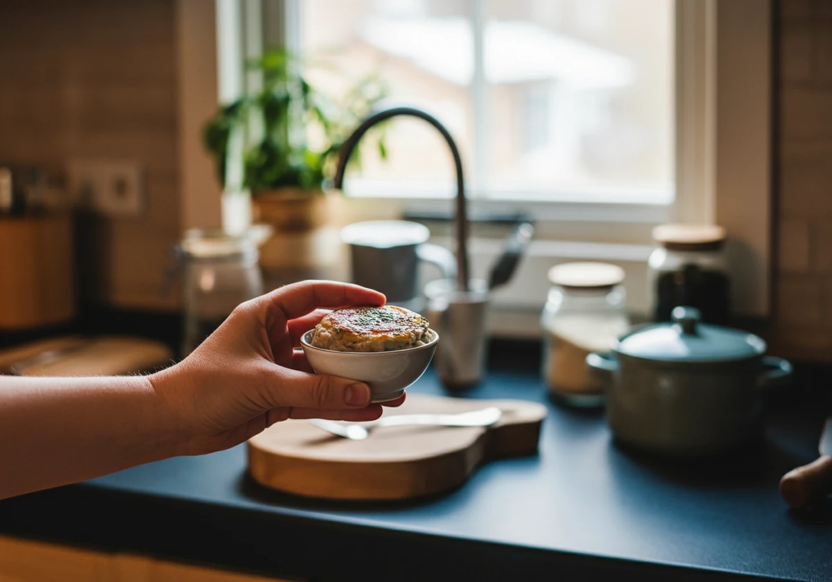 Daglig gurkemeie shot tas om morgenen