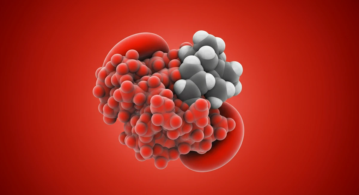 Glykert hemoglobin — glukose festet til hemoglobin gir HbA1c-verdi