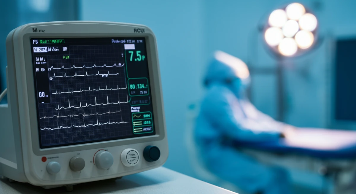 EKG-overvåking i klinikk for hjertesykdom-utredning
