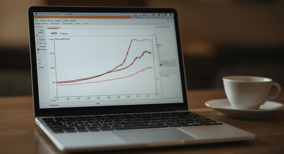 HRV stiger og kortisol faller over 72 timer på hytta