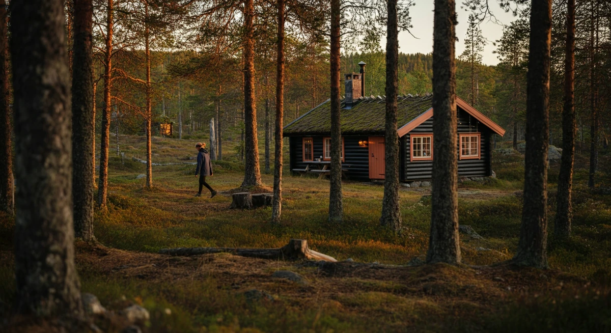 Kveldsgang på fjellet — den siste timen som forsterker effekten