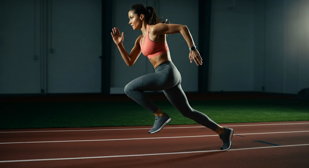 Intervall-trening på bane — sone 5 arbeid for VO2 max
