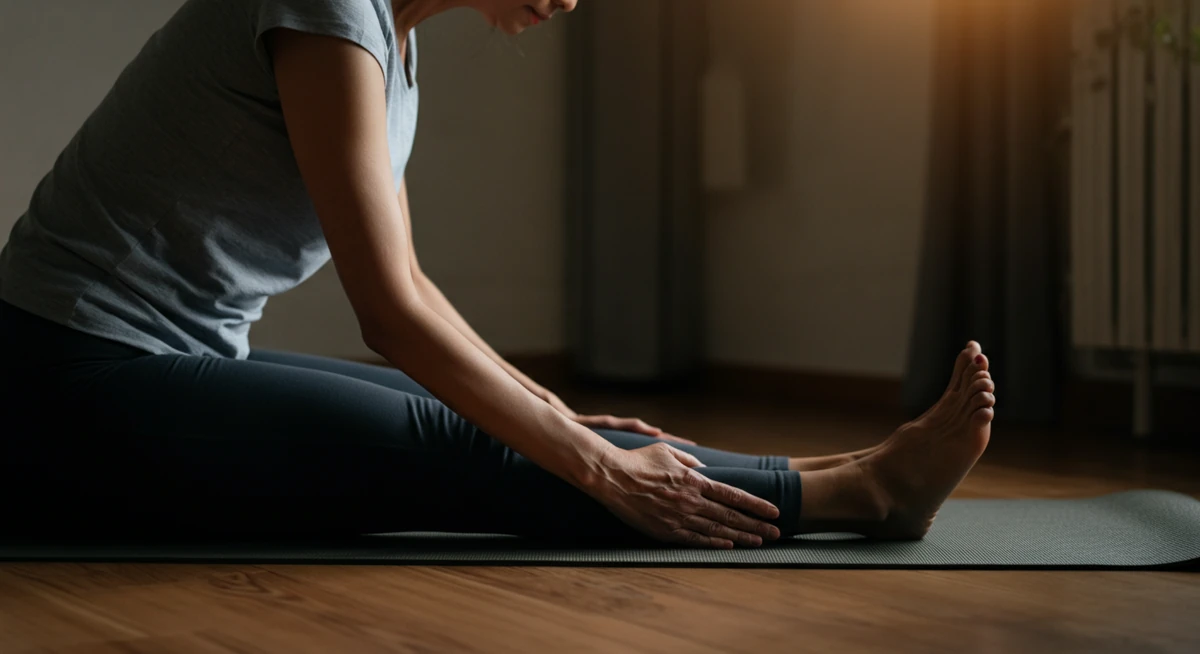 Kveldsrutine med strekk + magnesium for bedre søvn hos småbarnsforeldre