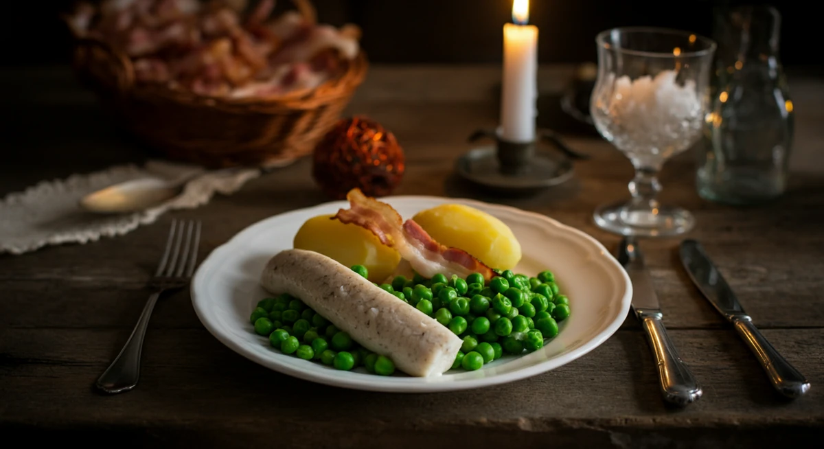 Tradisjonell lutefisk-middag — proteinrik og metabolsk overraskende lav-karbo