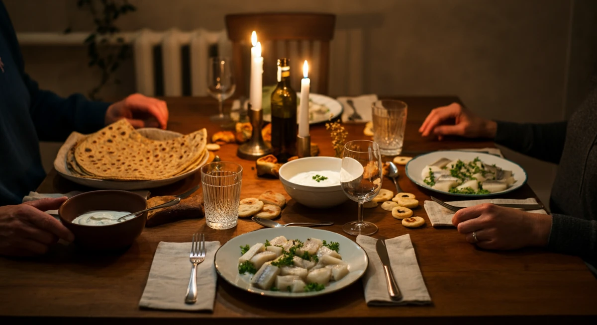 Rakfisk-middag — tradisjonell fermentert kost som moderne probiotika