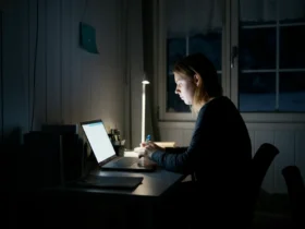 Microsleep ved skjermbruk under mørketid — typisk januar-utfordring