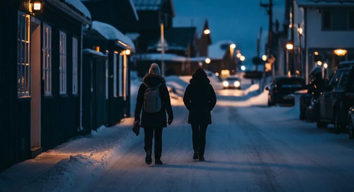 Kort midt-på-dagen-gang i mørketid for å nullstille årvåkenhet
