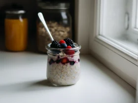 overnight oats oppskrift