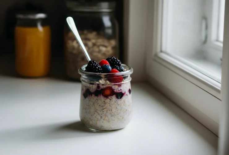overnight oats oppskrift