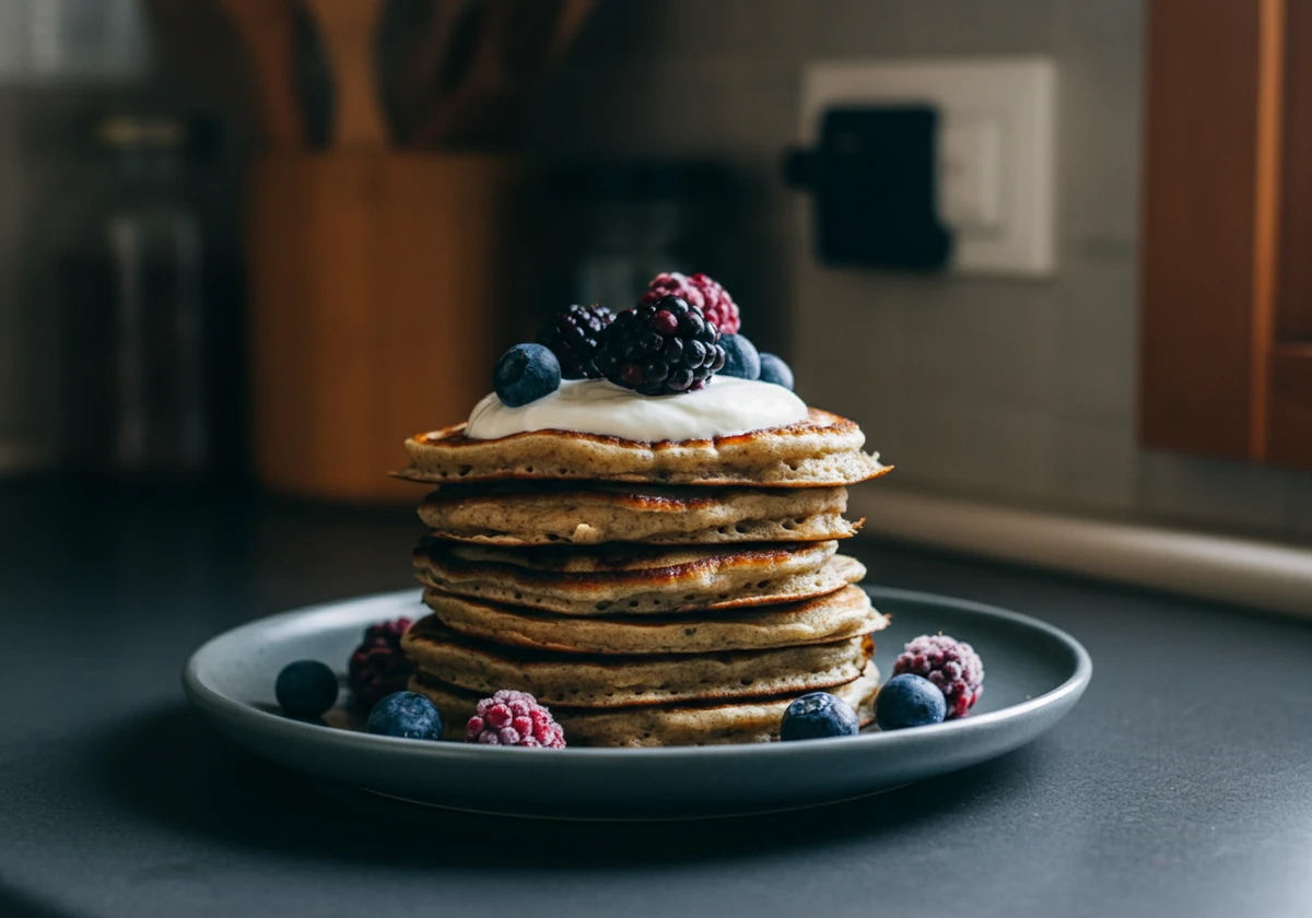 proteinpannekaker oppskrift