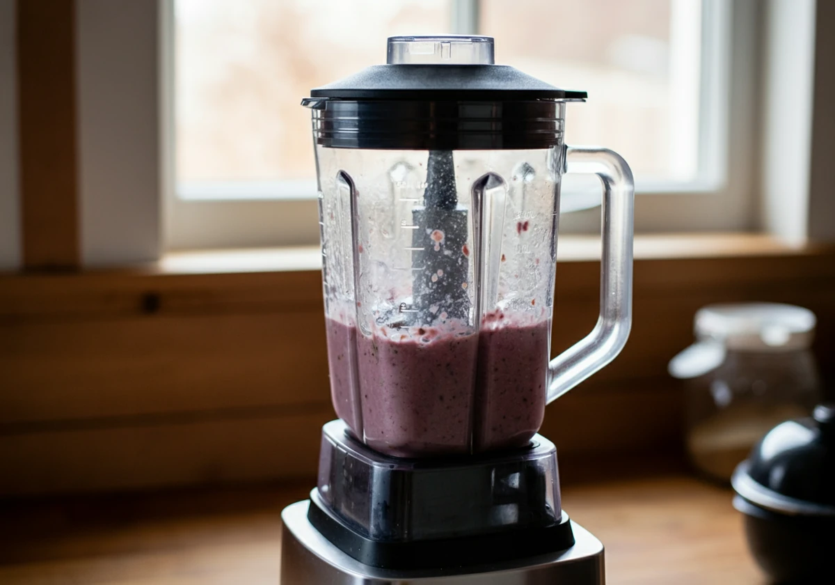 Smoothie miksers kraftig i blender