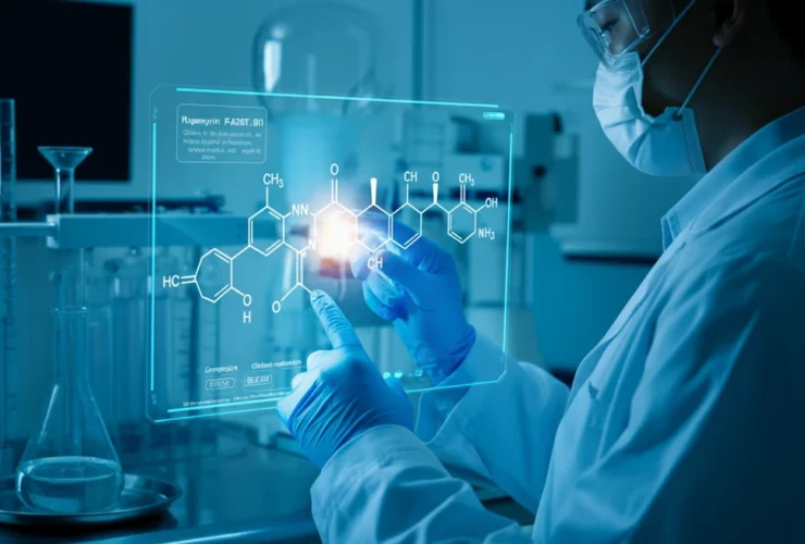 Forsker studerer rapamycin-molekylet — mTOR-hemmer i longevity-forskning