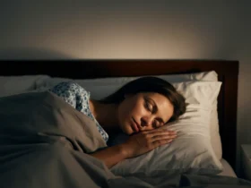 Kvinne sover dypt — hormoner styrer søvnkvalitet gjennom syklusen