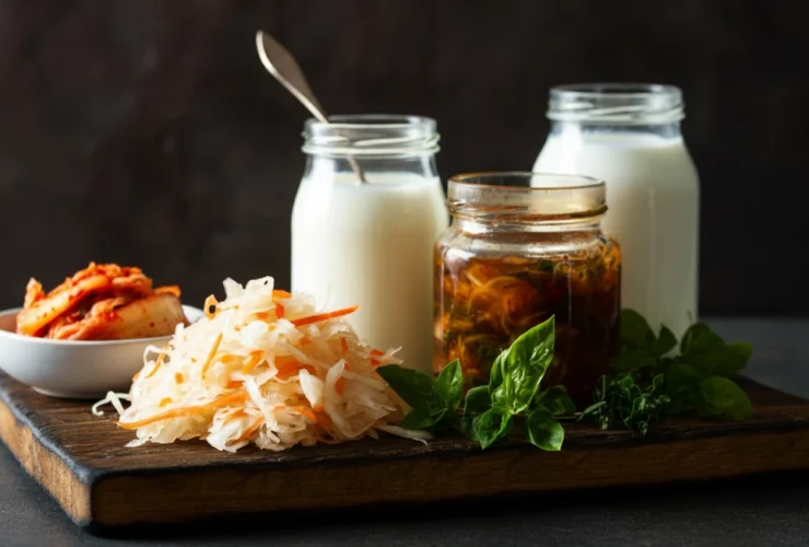 Fermenterte matvarer for å gjenoppbygge tarmflora etter antibiotika