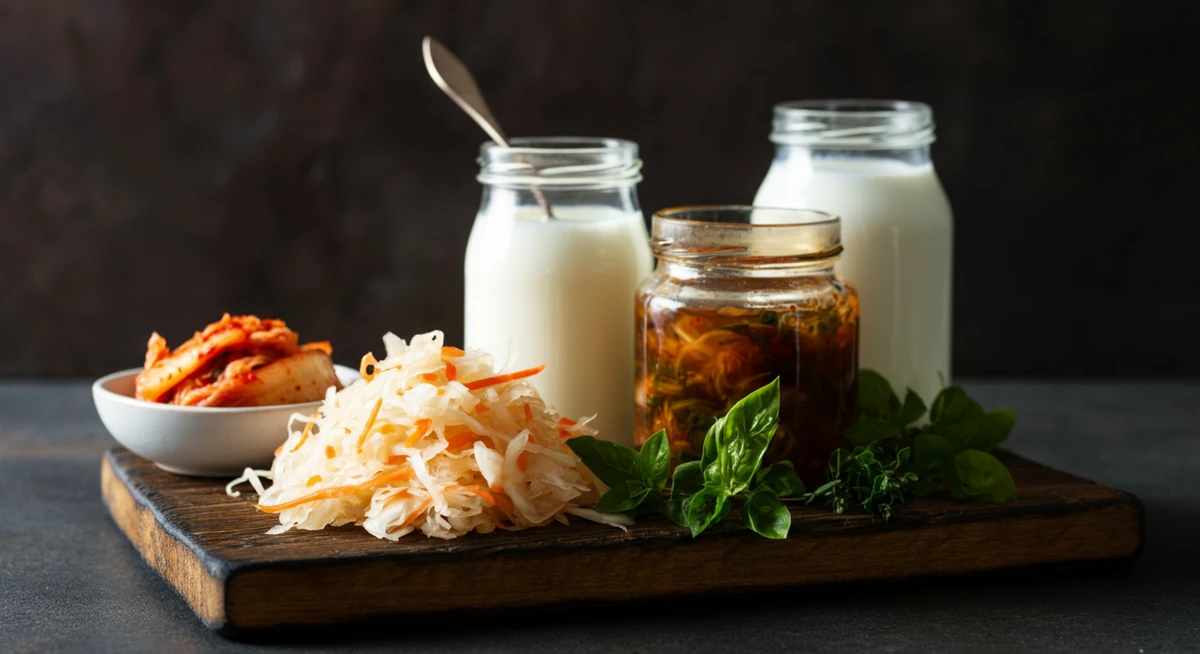 Fermenterte matvarer for å gjenoppbygge tarmflora etter antibiotika