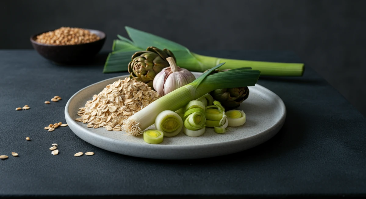 Prebiotika-rike matvarer fôrer ny tarmflora