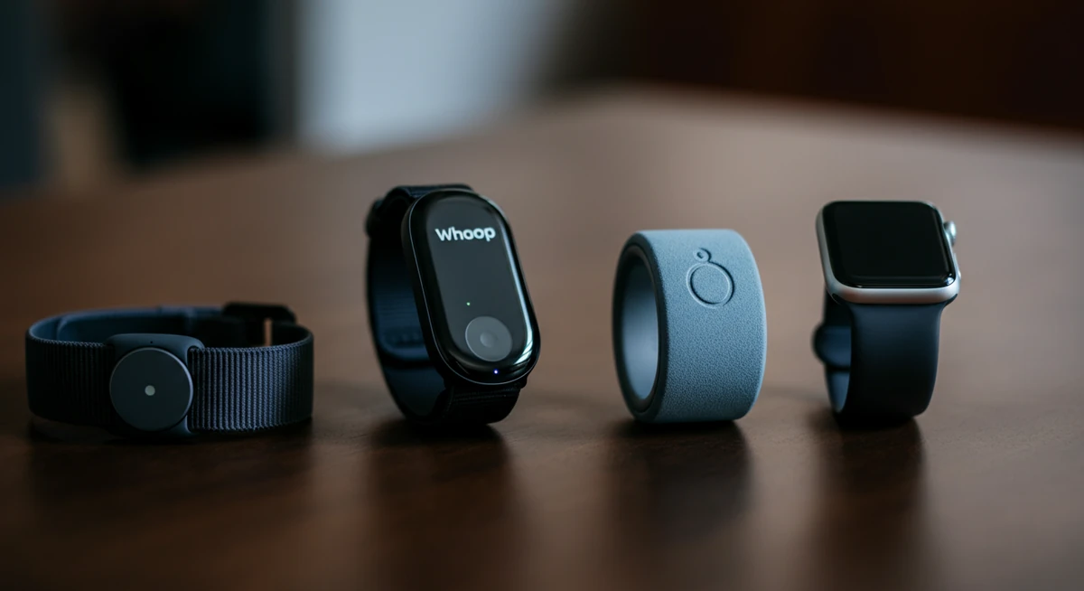 Whoop, Oura og Apple Watch — tre wearables for HRV-måling