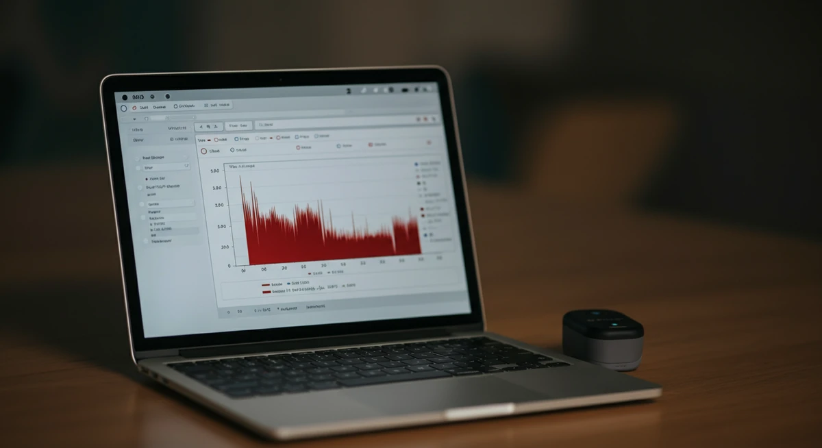 Spreadsheet sammenligner HRV-data fra Whoop, Oura og Apple Watch