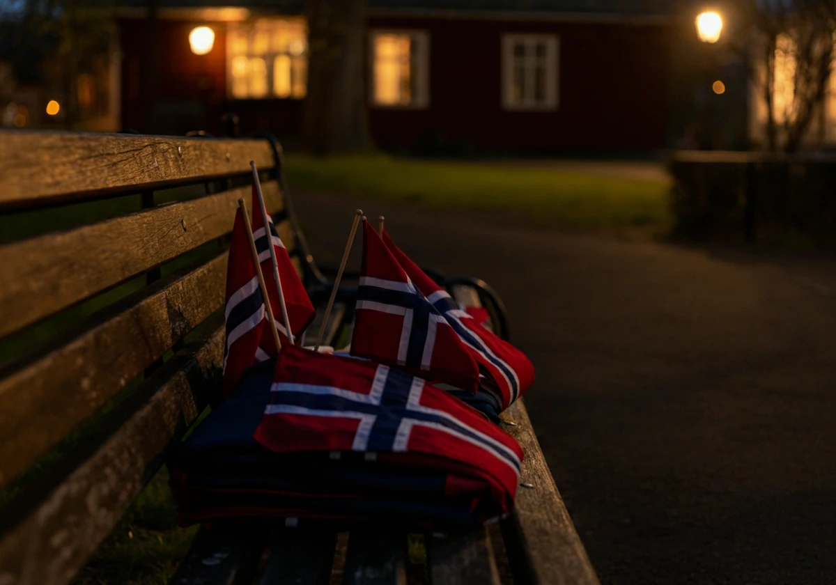 Barn har sovnet i vognen midt under barnetoget på 17. mai