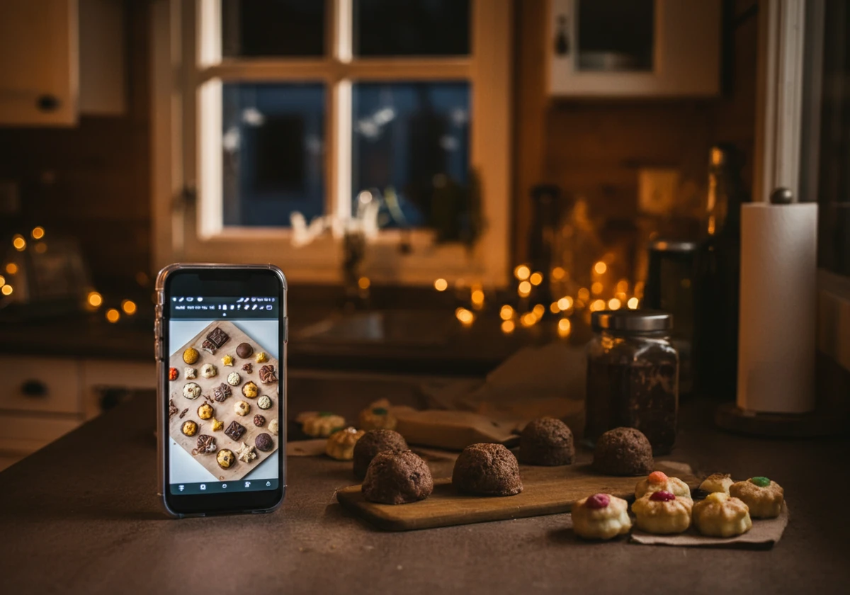 Hjemmelaget adventskalender uten sjokolade og sukker