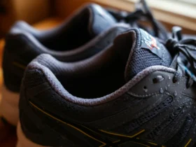 Fuktig innside av sportssko som viser hvorfor det er viktig å forebygge neglesopp