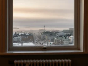 Vinterdis over Oslo illustrerer debatten om oslo luft eller bergen luft