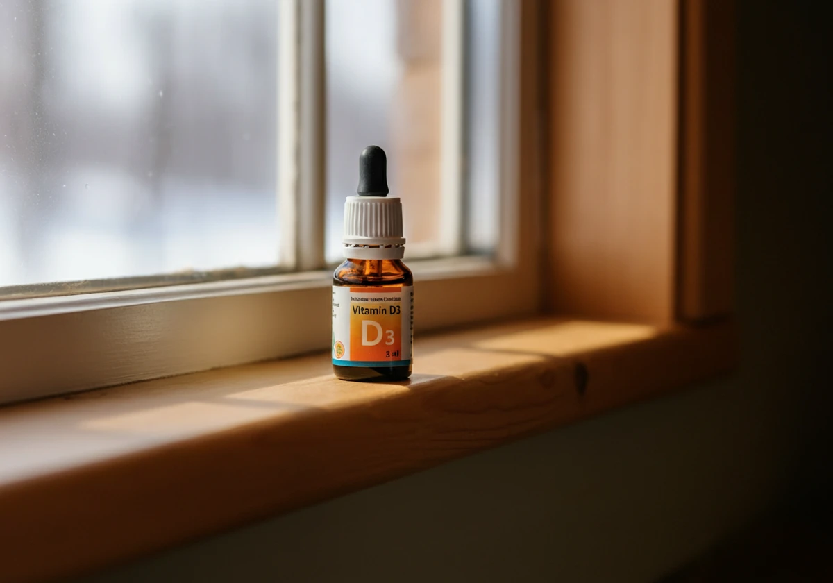 D-vitamin dråper i vinduskarmen som alternativ til solarium eller d-vitamin i tablettform