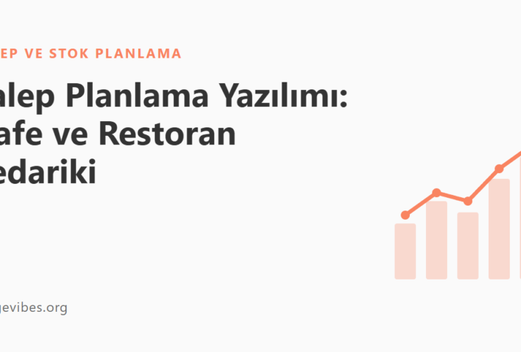 Talep Planlama Yazılımı: Kafe ve Restoran Tedariki